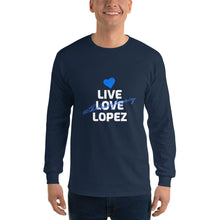 Load image into Gallery viewer, LONG SLEEVE UNISEX SHIRT- #thelopezlegacy (Distinctive Collection)