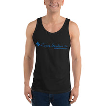 Load image into Gallery viewer, UNISEX TANK TOP- Lopez Studios, Inc. (Blue Logo)