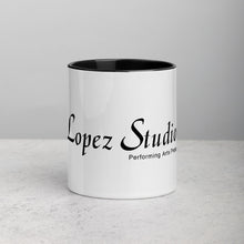 Load image into Gallery viewer, MUG- Lopez Studios, Inc. (Black Logo)