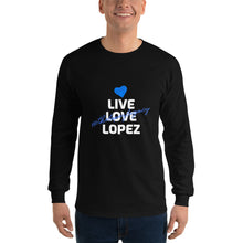 Load image into Gallery viewer, LONG SLEEVE UNISEX SHIRT- #thelopezlegacy (Distinctive Collection)