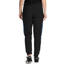 Load image into Gallery viewer, UNISEX JOGGERS- #thelopezlegacy (Navy & Light Blue Shadow)
