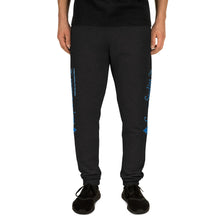 Load image into Gallery viewer, UNISEX JOGGERS BLACK- Lopez Studios, Inc. (Blue Logo)