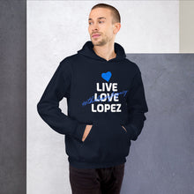 Load image into Gallery viewer, UNISEX HOODIE- #thelopezlegacy (Distinctive Collection)