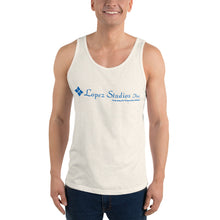 Load image into Gallery viewer, UNISEX TANK TOP- Lopez Studios, Inc. (Blue Logo)