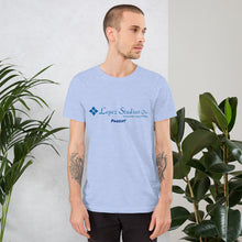 Load image into Gallery viewer, SHORT SLEEVE UNISEX T SHIRT- Lopez Studios, Inc. (parent) Blue Logo