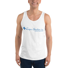 Load image into Gallery viewer, UNISEX TANK TOP- Lopez Studios, Inc. (Blue Logo)