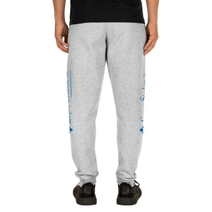 UNISEX JOGGERS Gray- Lopez Studios, Inc. (Blue Logo)