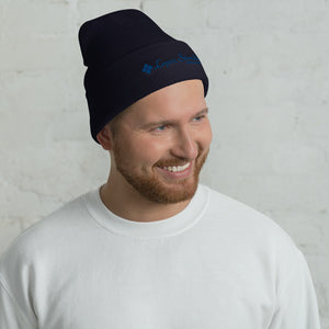 CUFFED BEANIE- Lopez Studios, Inc. (Blue Logo)