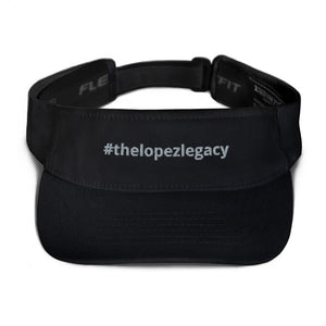 VISOR- #thelopezlegacy (Gray Logo)