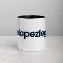 Load image into Gallery viewer, MUG- #thelopezlegacy (black &amp; blue shadow)
