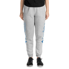 Load image into Gallery viewer, UNISEX JOGGERS Gray- Lopez Studios, Inc. (Blue Logo)
