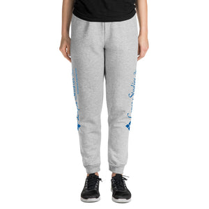 UNISEX JOGGERS Gray- Lopez Studios, Inc. (Blue Logo)