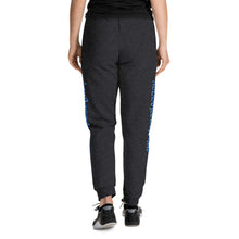 Load image into Gallery viewer, UNISEX JOGGERS- #thelopezlegacy (Navy &amp; Light Blue Shadow)
