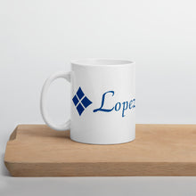 Load image into Gallery viewer, MUG- Lopez Studios, Inc. (Blue Logo
