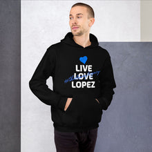 Load image into Gallery viewer, UNISEX HOODIE- #thelopezlegacy (Distinctive Collection)
