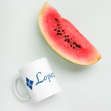 Load image into Gallery viewer, MUG- Lopez Studios, Inc. (Blue Logo
