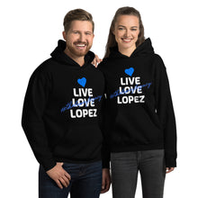 Load image into Gallery viewer, UNISEX HOODIE- #thelopezlegacy (Distinctive Collection)
