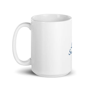 MUG- Lopez Studios, Inc. Vertical (Blue Logo)