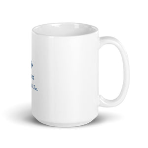 MUG- Lopez Studios, Inc. Vertical (Blue Logo)