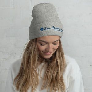 CUFFED BEANIE- Lopez Studios, Inc. (Blue Logo)